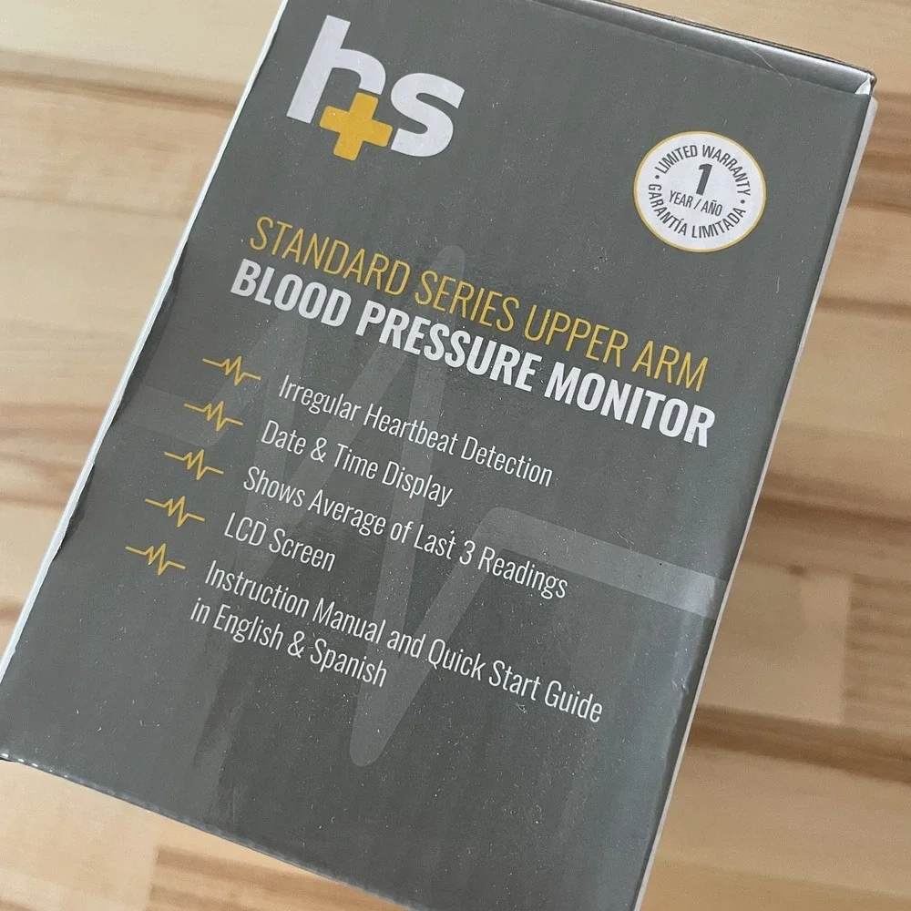 Healthsmart Smart Standard Series Upper Arm Blood Pressure Monitor  Brand New